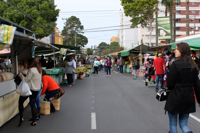 The market near my house where we go every Saturday.